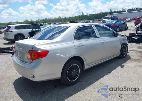 2009 Toyota Corolla из США, поврежденный, VIN 2T1BU40E19C122305